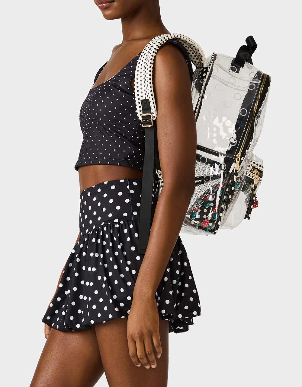 CLEAR BACKPACK DOTS