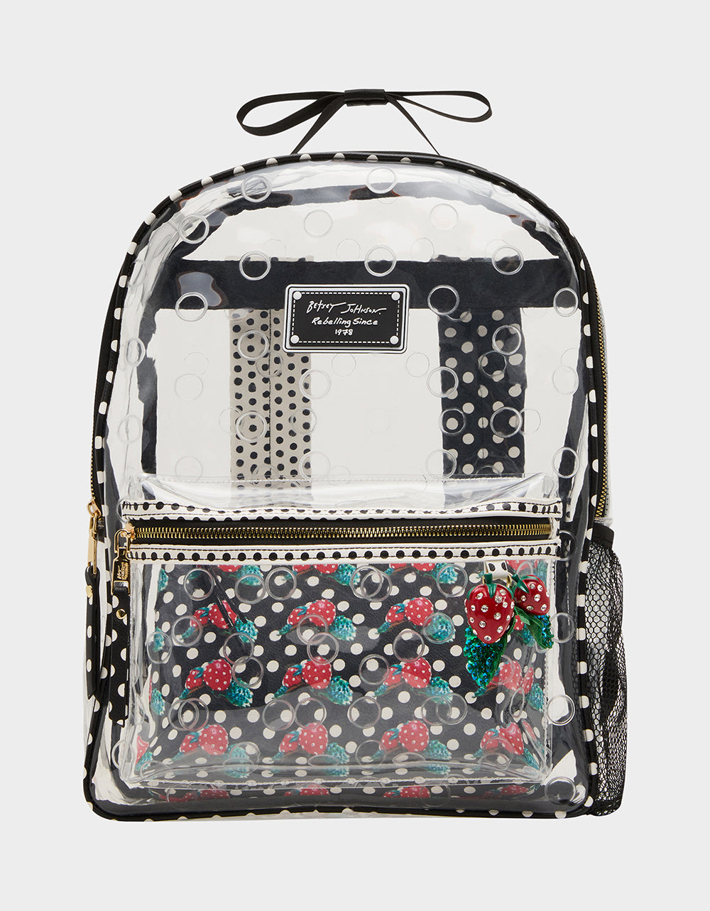 CLEAR BACKPACK DOTS