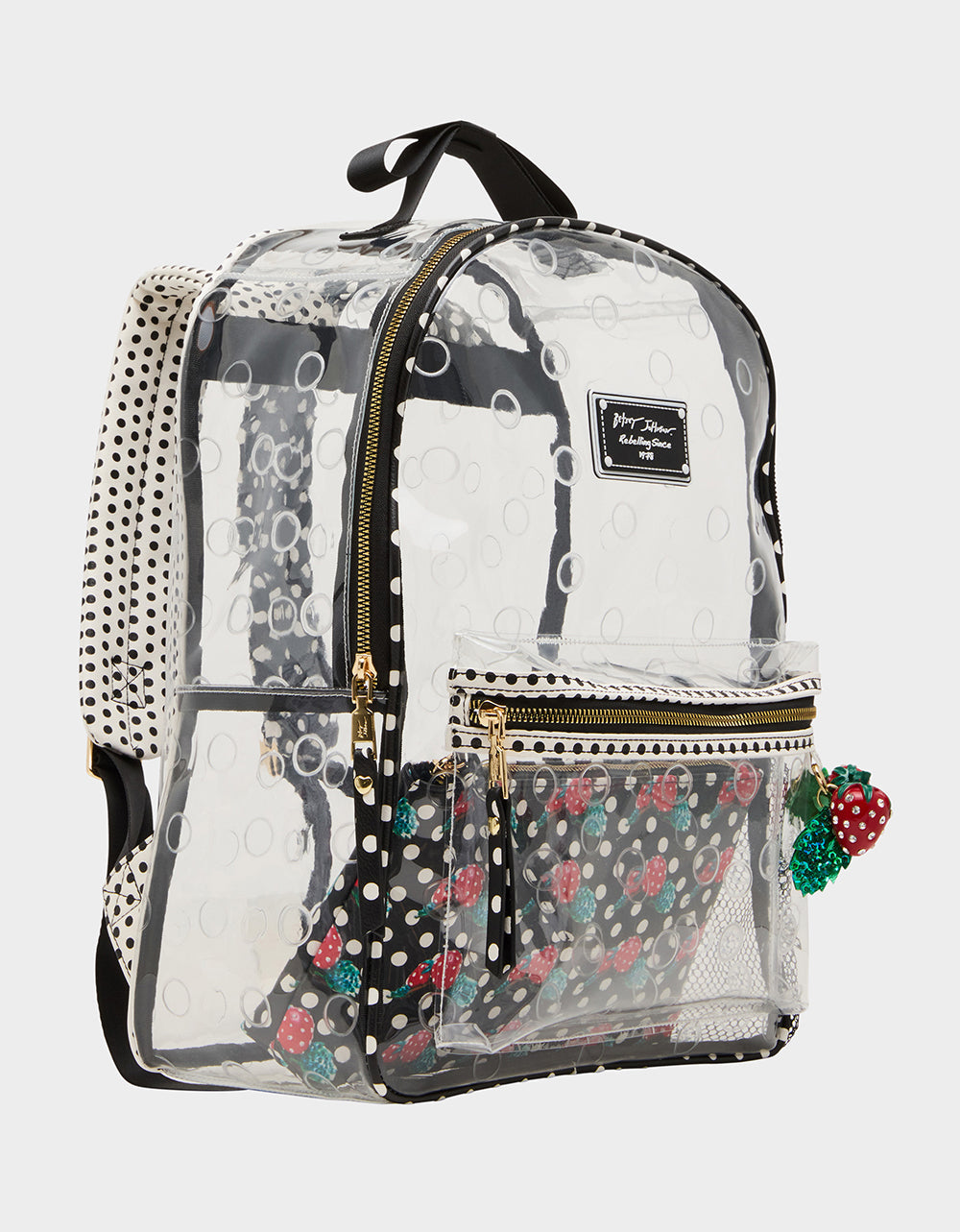 CLEAR BACKPACK DOTS
