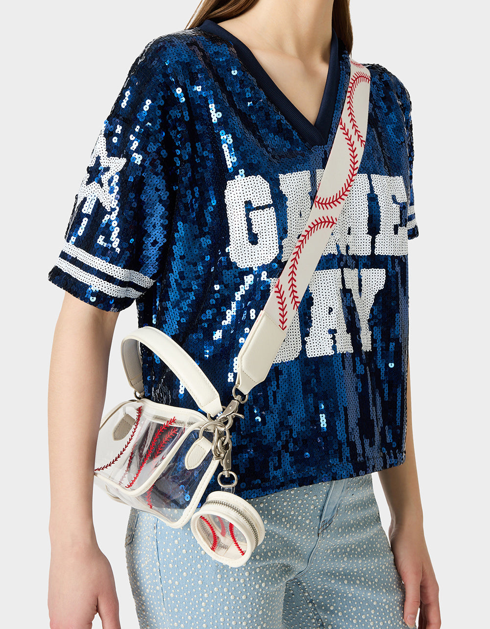 STADIUM BASEBALL BAG CLEAR