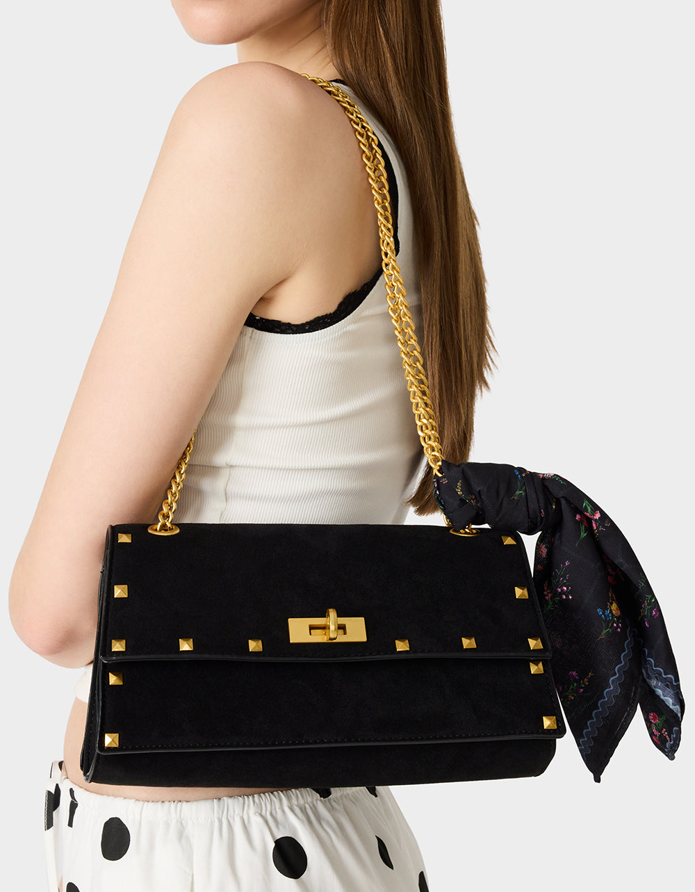 FLAP SHOULDER BLACK