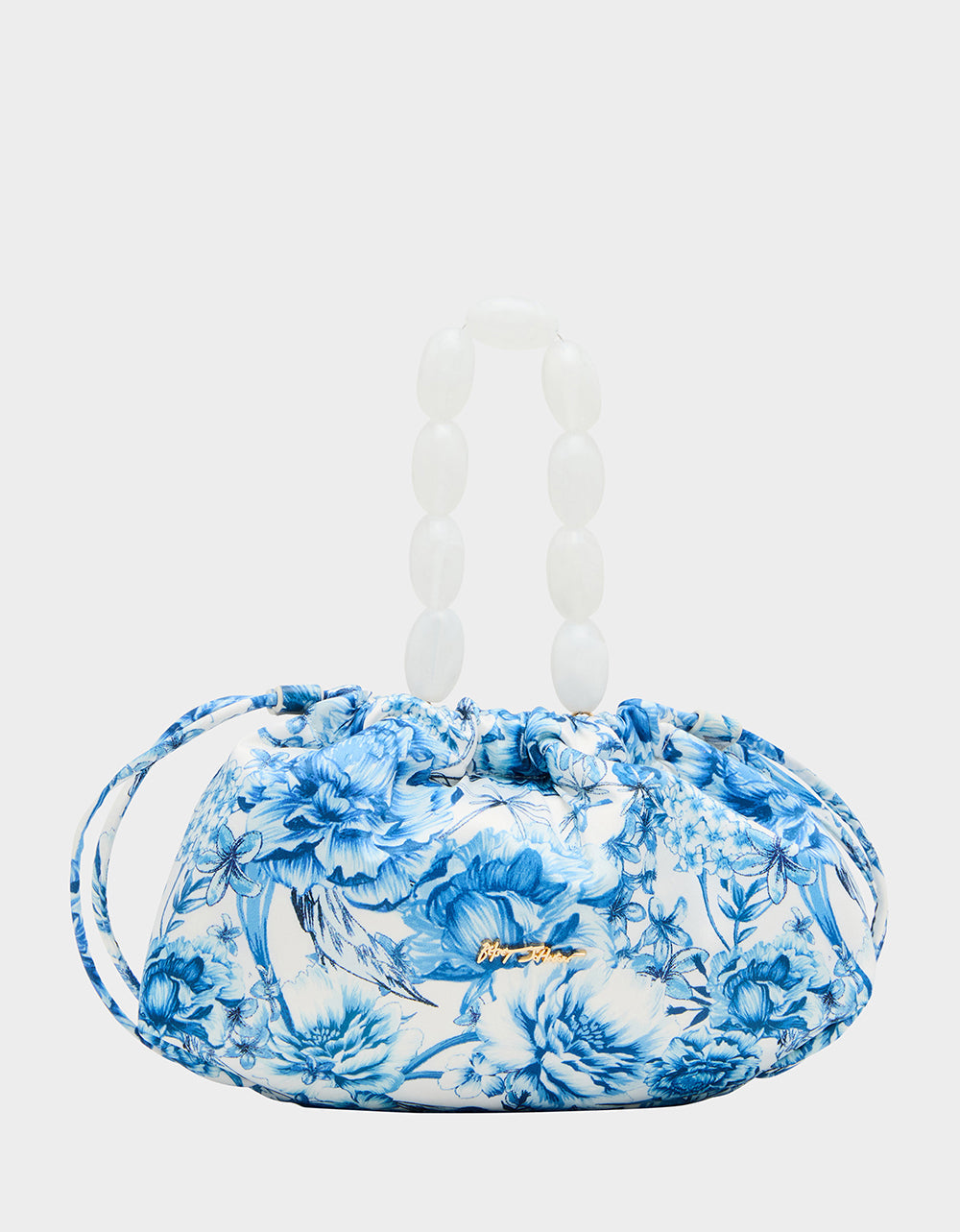 DRAWSTRING POUCH BLUE