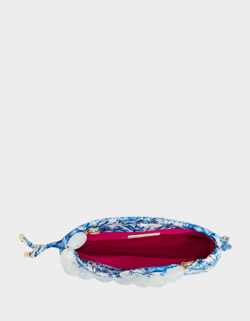 DRAWSTRING POUCH BLUE
