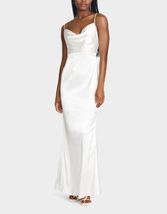 THREAD OF ROSES DRESS WHITE