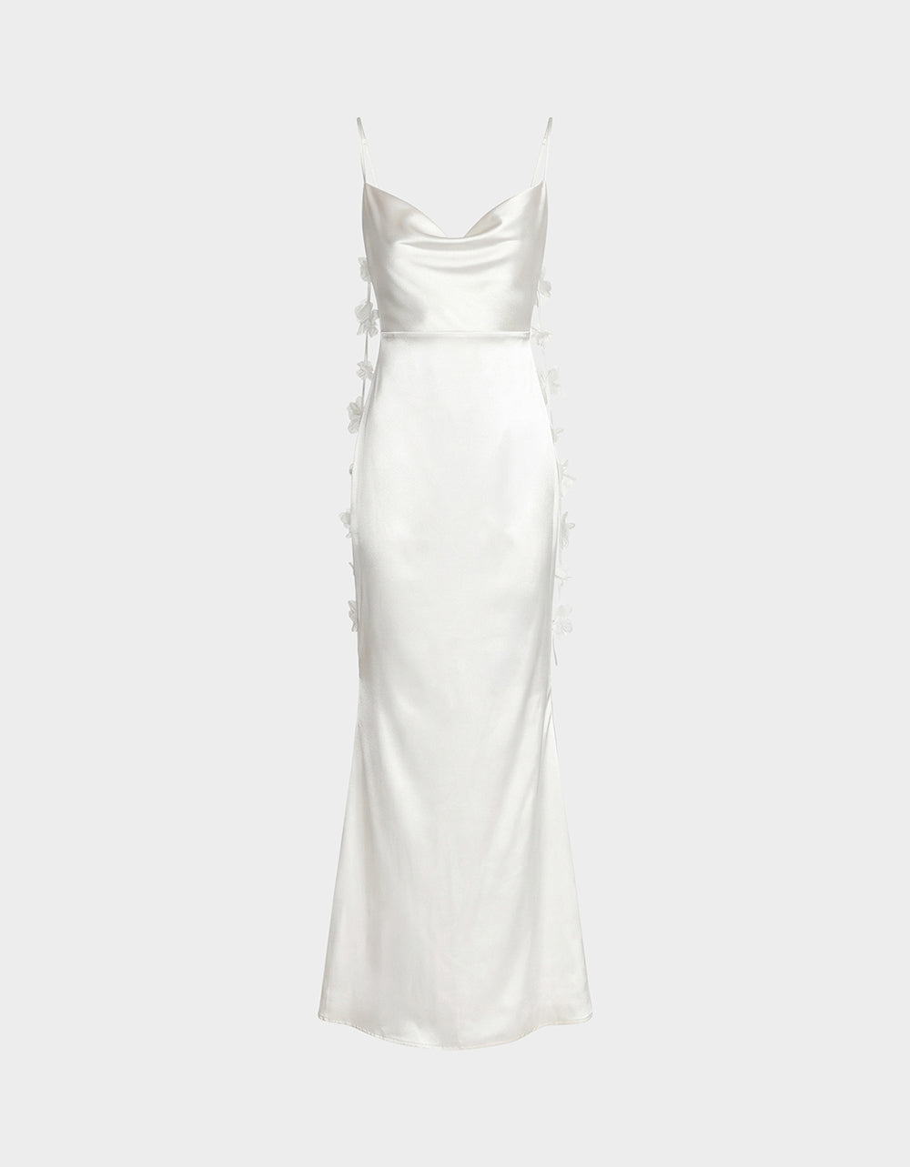 THREAD OF ROSES DRESS WHITE