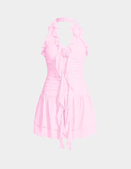 JESSIE ROSE MINI DRESS PINK