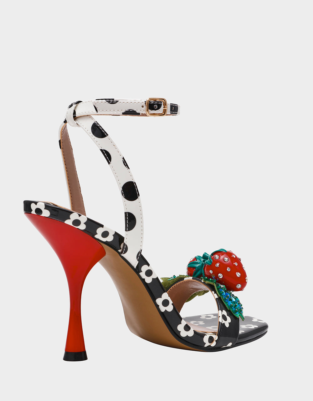 ADDISON BLACK/WHITE MULTI