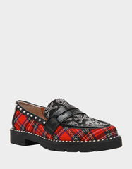 OLLY RED PLAID