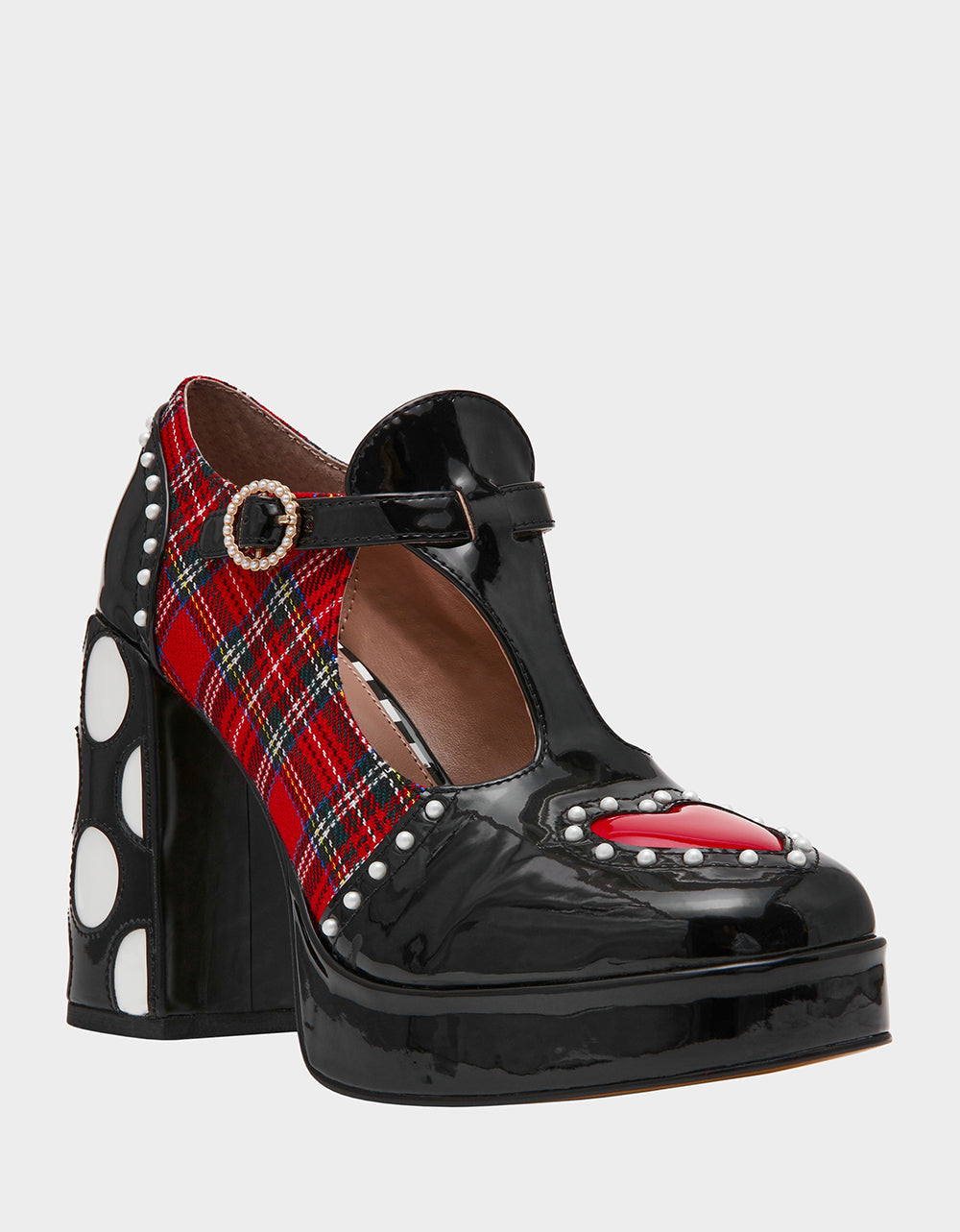 PERRIE RED PLAID MULTI