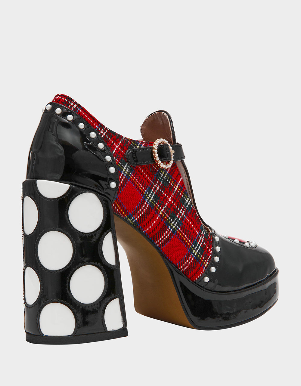 PERRIE RED PLAID MULTI