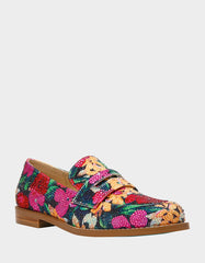 ARON BLACK FLORAL