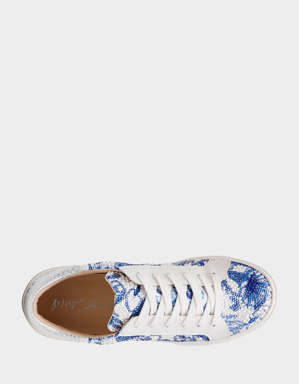 DAMON WHITE/BLUE FLORAL