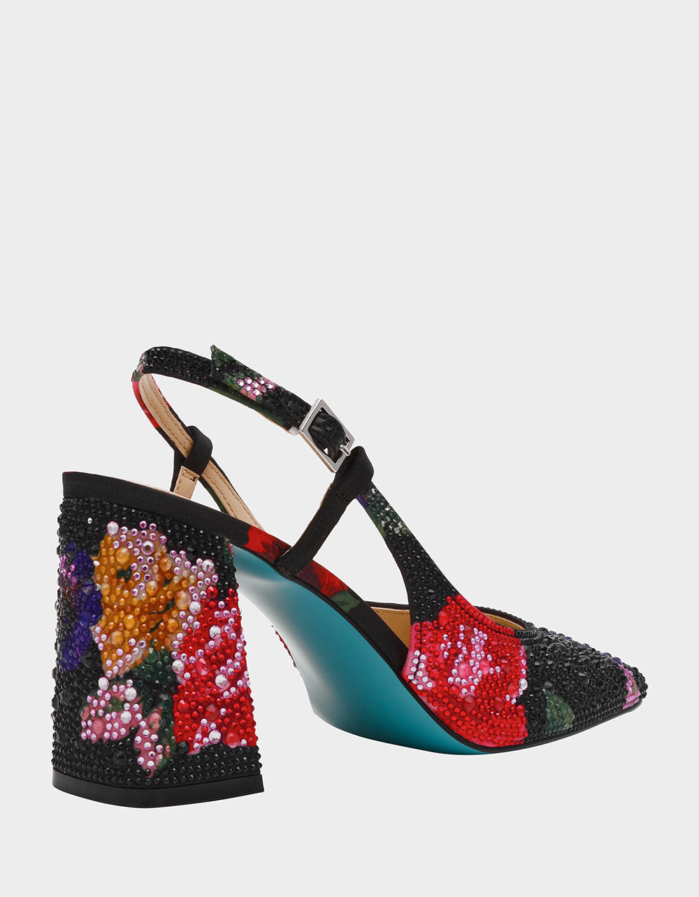 ELIAS BLACK MULTI FLORAL