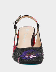 ELIAS BLACK MULTI FLORAL
