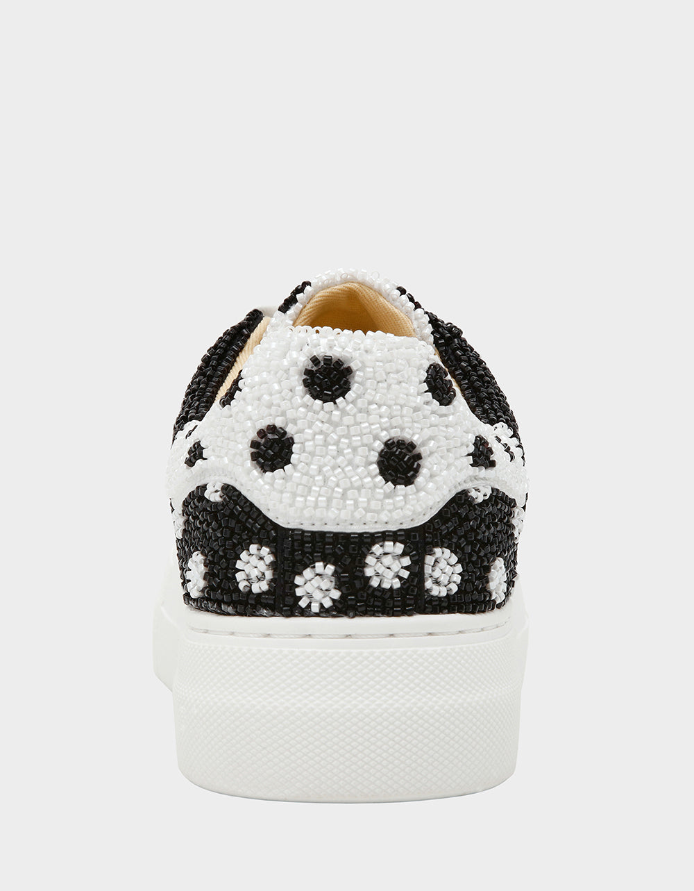 SIDNY WHITE/BLACK POLKA DOT