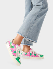 SHERRIE PINK/GREEN MULTI