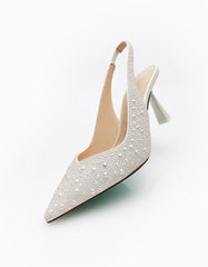 CLARK HEELS IVORY