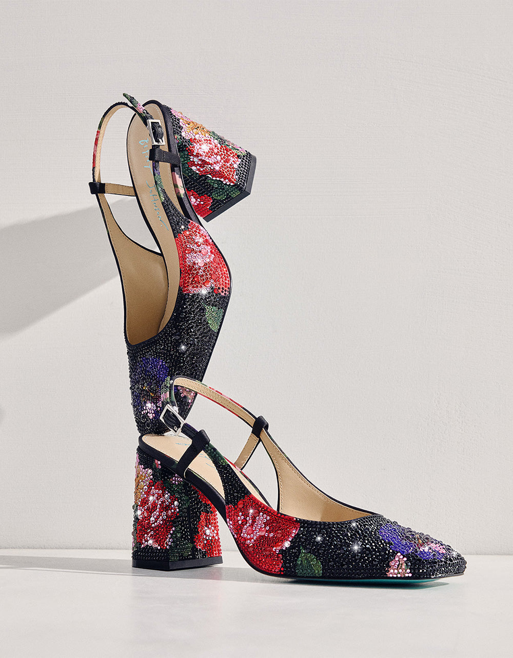 ELIAS BLACK MULTI FLORAL
