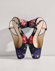 ELIAS BLACK MULTI FLORAL