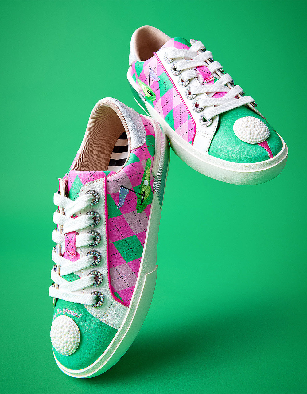 SHERRIE PINK/GREEN MULTI