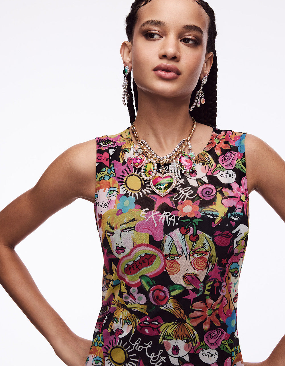 ART CAMPAIGN CHANDELIER MISMATCH EARRINGS