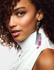 CLEAVER LEVERBACK EARRINGS PINK