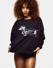 HALLOWEENIE SWEATSHIRT BLACK