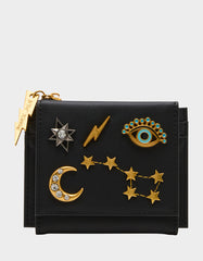 CELESTIAL BIFOLD WALLET BLACK