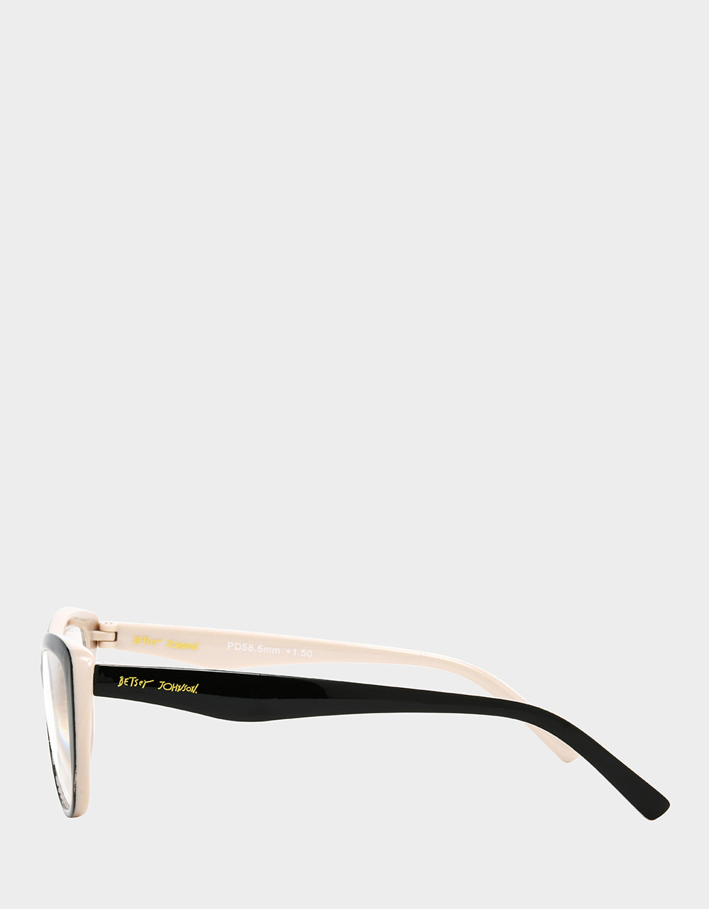 EFFORTLESS CHIC CAT EYE READING GLASSES BLACK