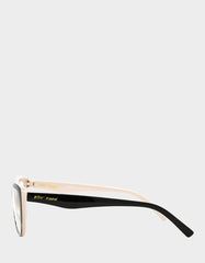 EFFORTLESS CHIC CAT EYE READING GLASSES BLACK