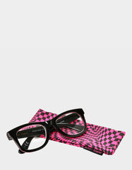 RADIATE JOY SQUARE READING GLASSES BLACK