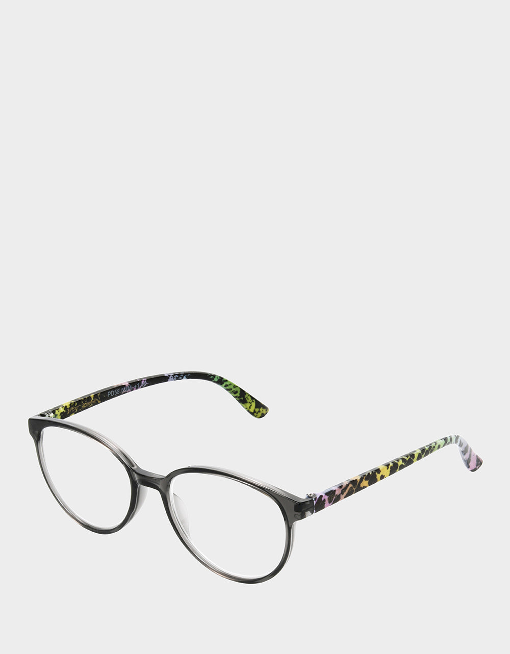 CAREFREE DAYS ROUND READING GLASSES LIGHT GREY