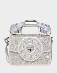 KITSCH MILLION STARS PHONE BAG SILVER